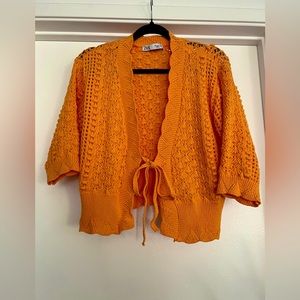 Zara Crochet Sweater